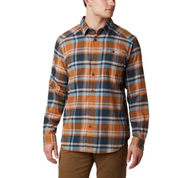 Columbia Cornell Woods Flannel Long Sleeve, Camisa Multicolor Para Hombre | 204371-MLP